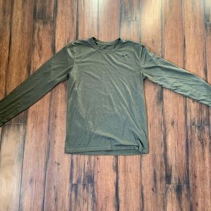 Nike Olive Green Long Sleeve Dry-Fit